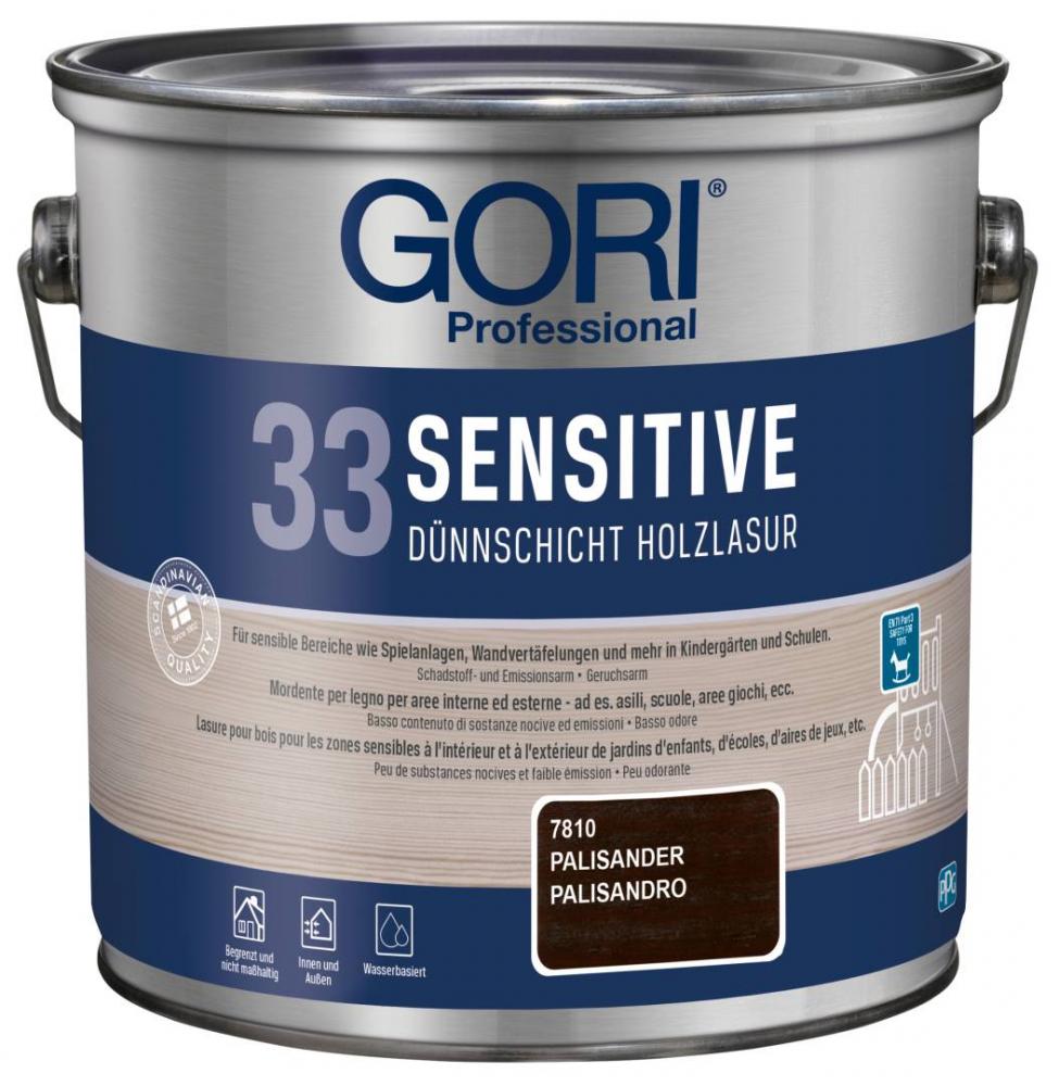 GORI 33 Sensitiv-Lasur Palisander 2,50 ltr.